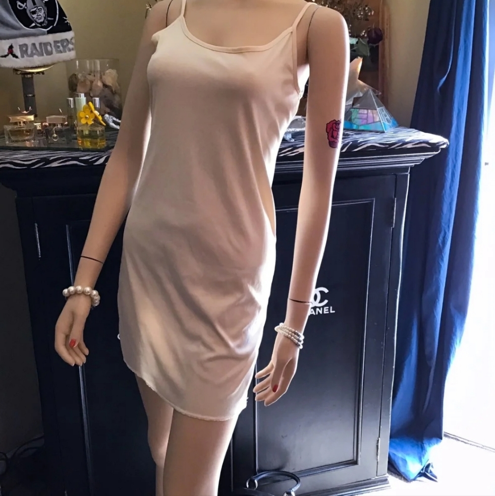 Cream Colored Slip Dress